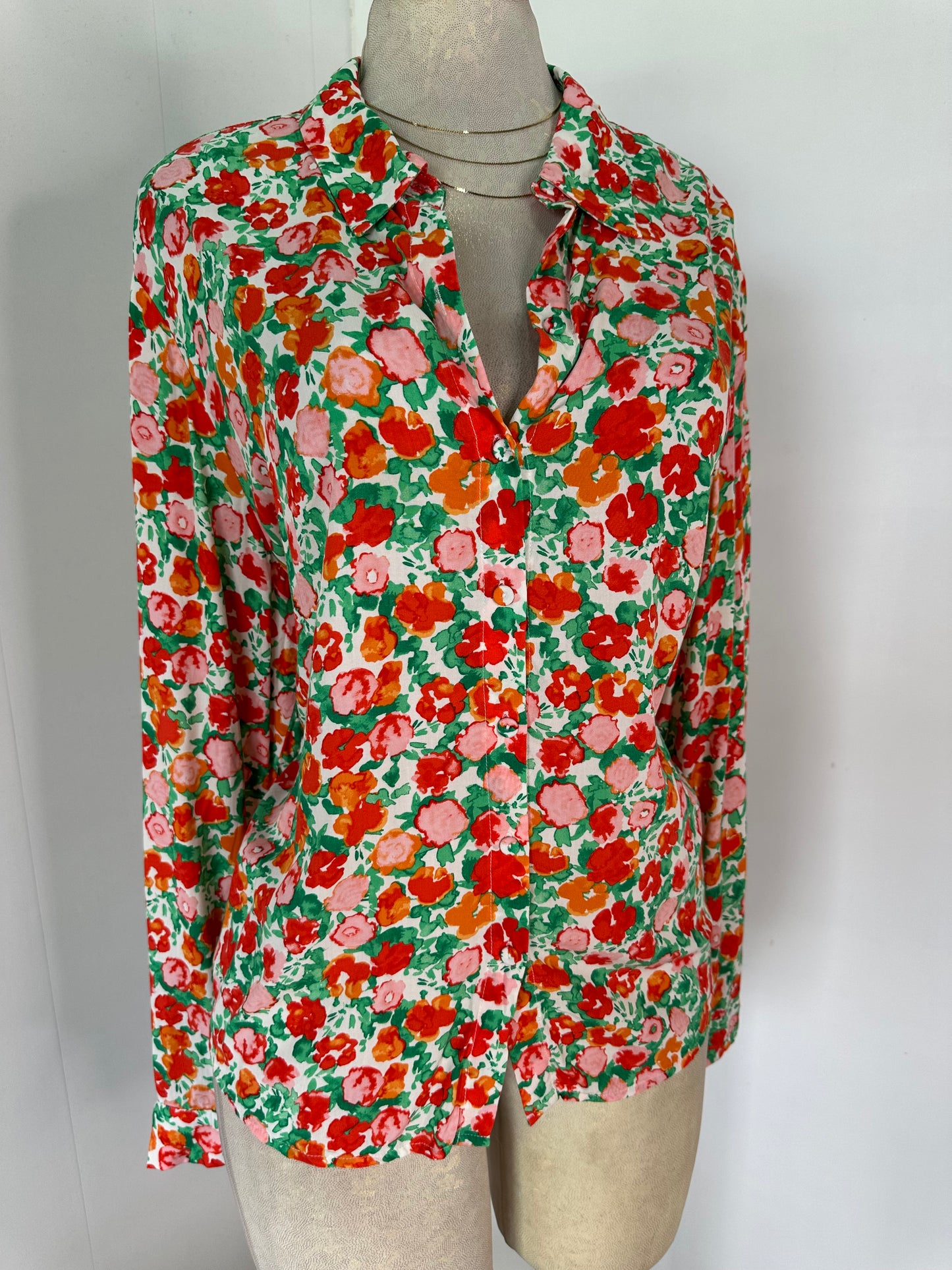 Blusa flores