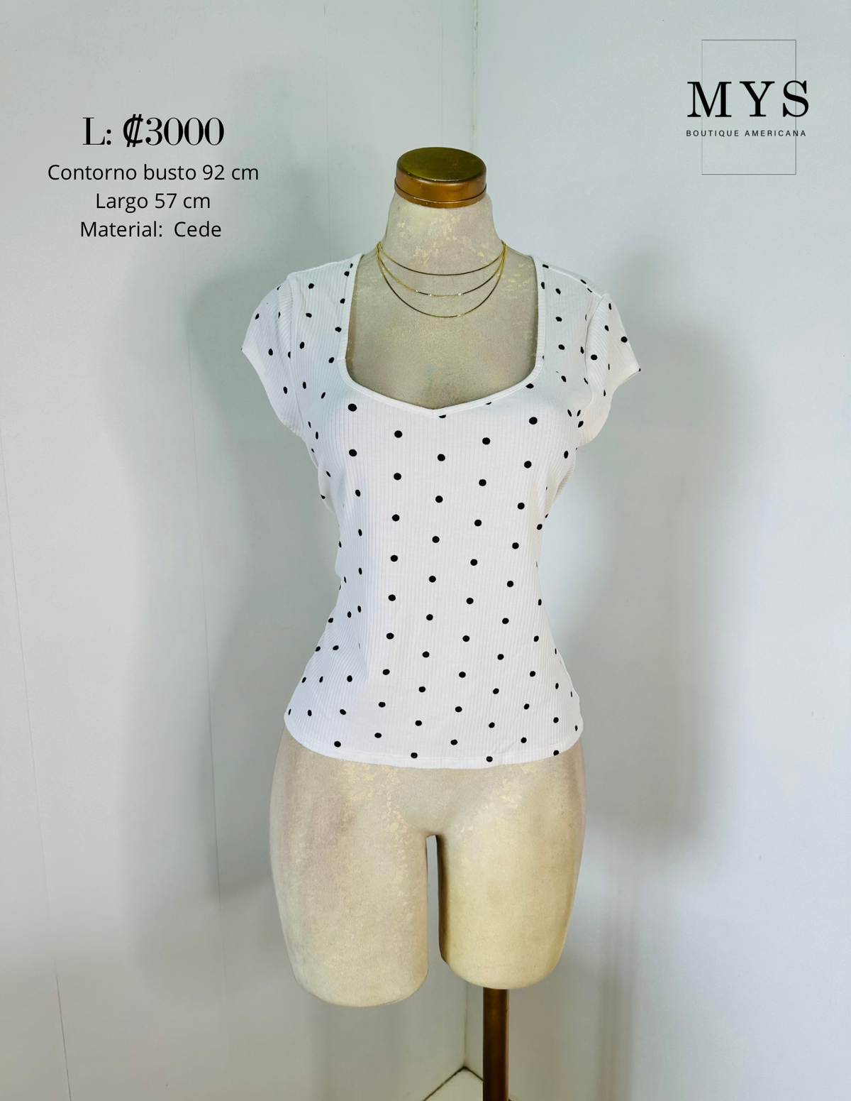 Blusa puntos