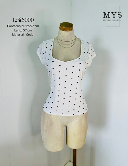 Blusa puntos