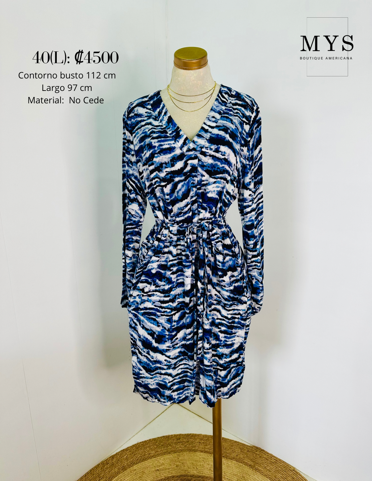 Vestido azul