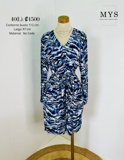 Vestido azul