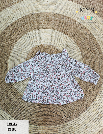 Blusa flores