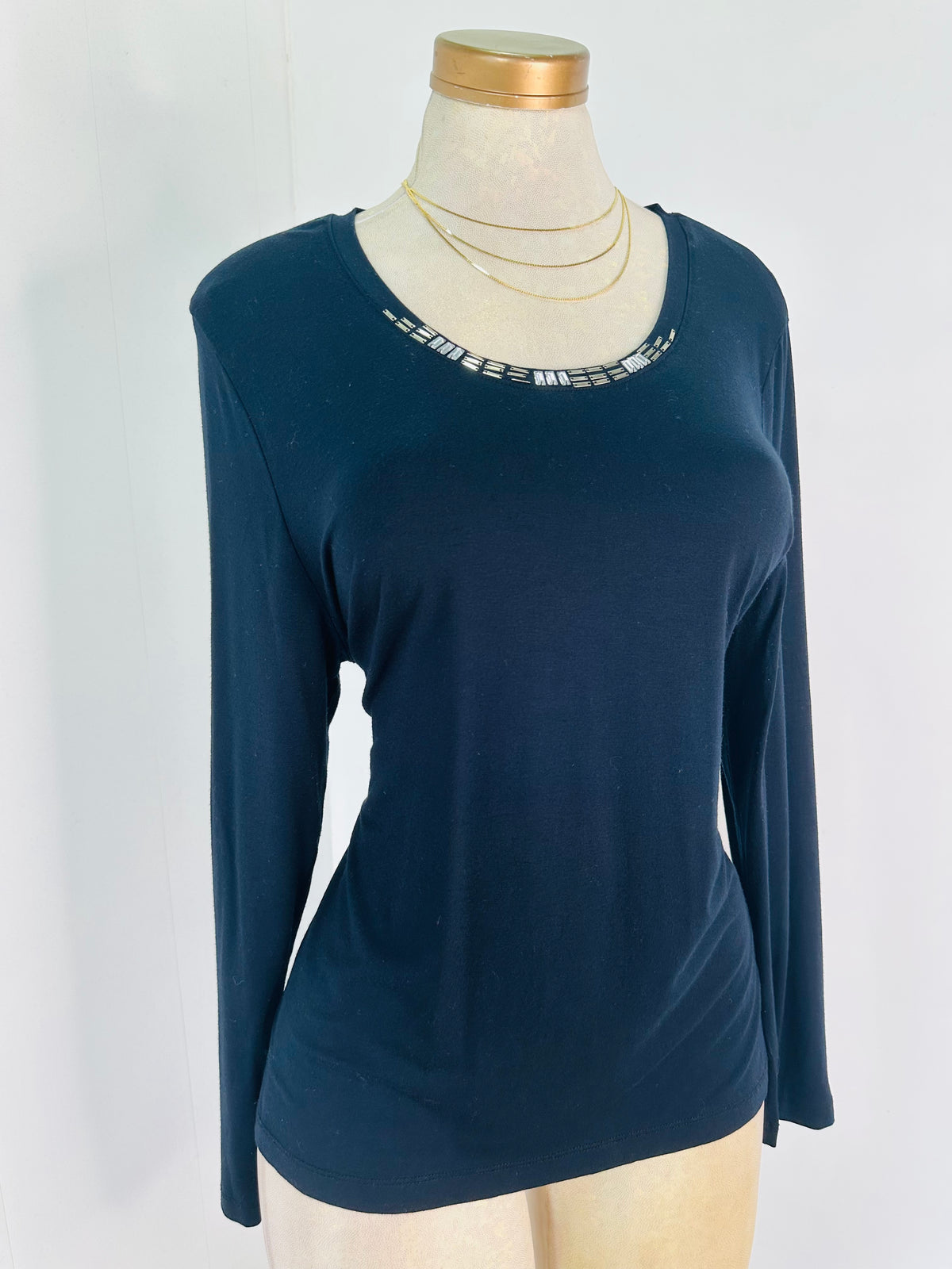 Blusa manga larga