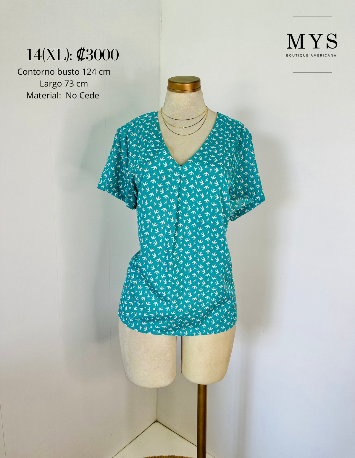 Blusa estampada