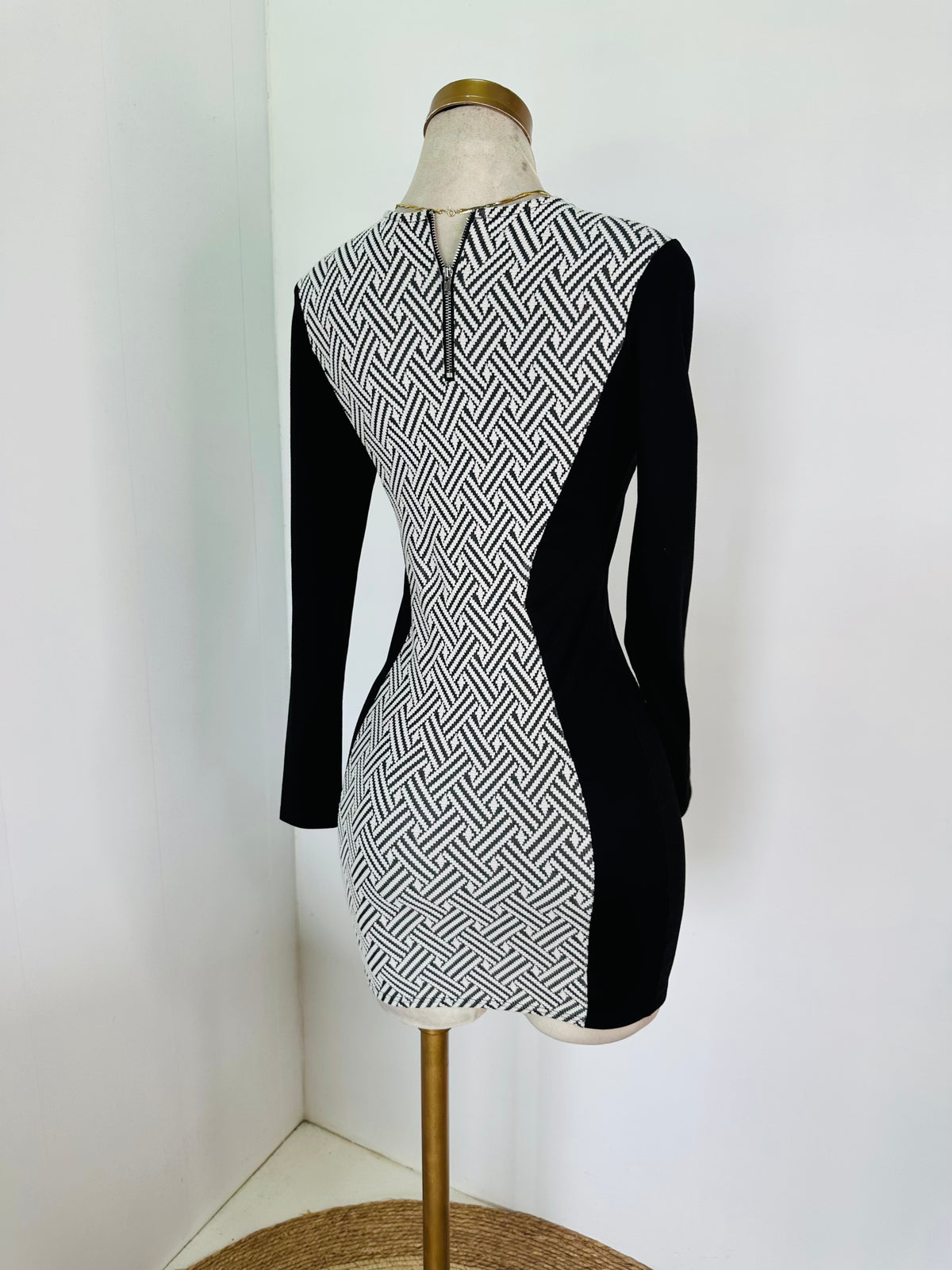 Vestido manga larga