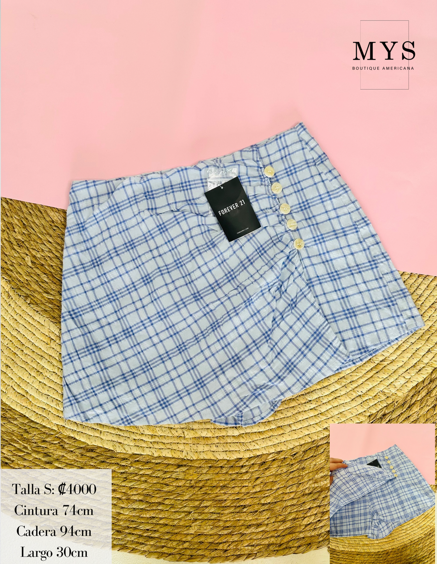 Falda short