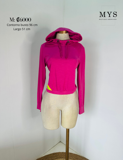 Abrigo fucsia