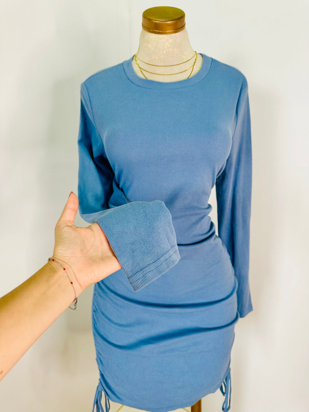 Vestido celeste