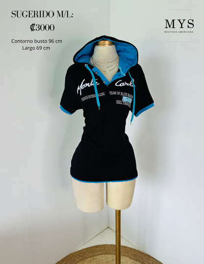 Blusa con capucha