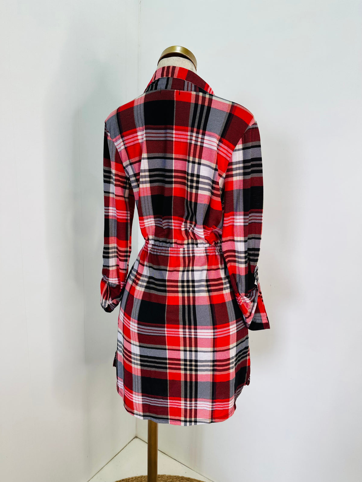 Vestido cuadros