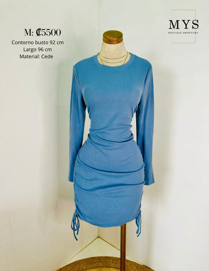 Vestido celeste