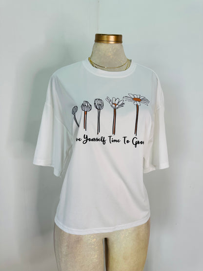 Blusa flores