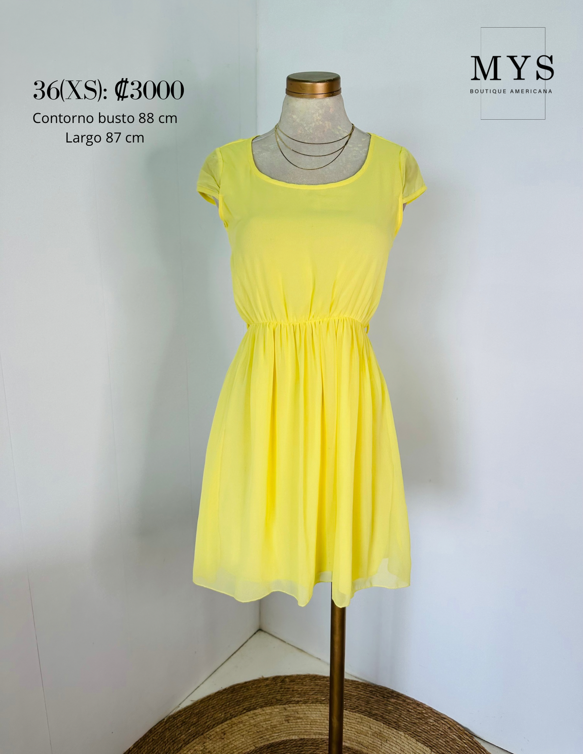 Vestido amarillo