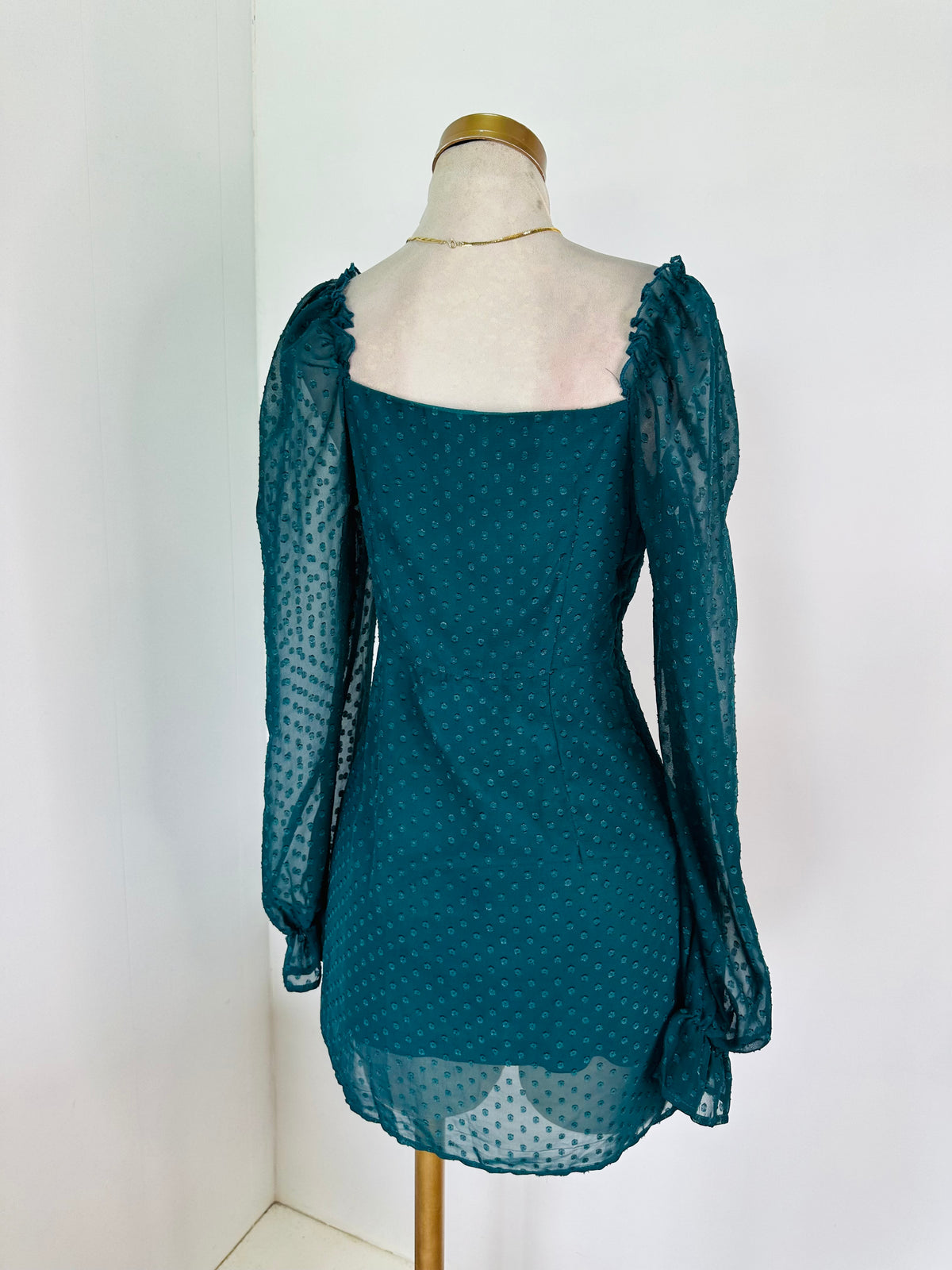 Vestido manga larga