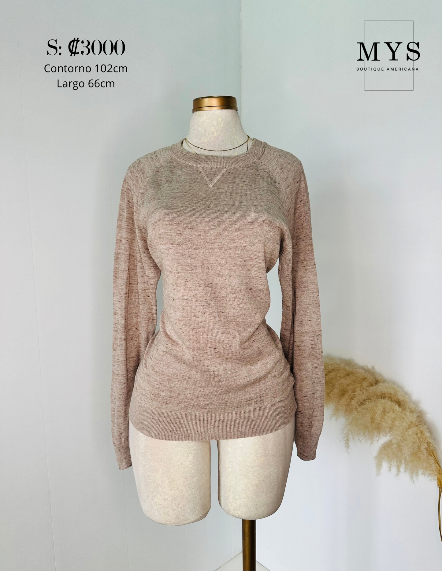 Blusa suéter