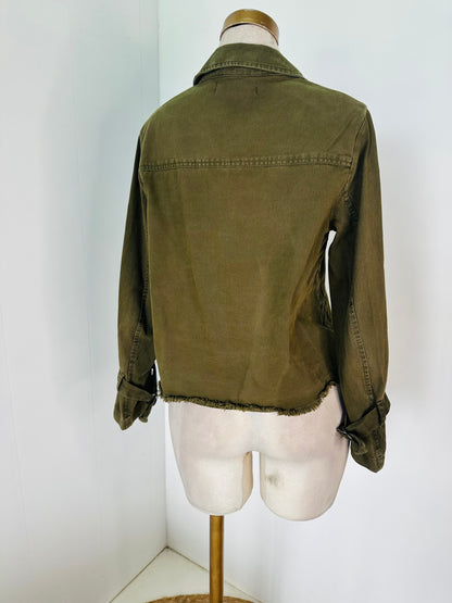 Jacket mezclilla verde