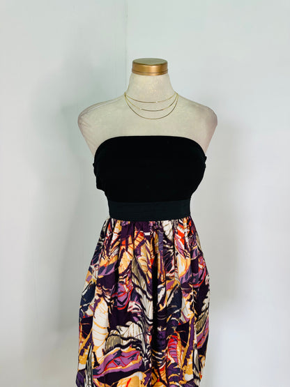 Vestido straples