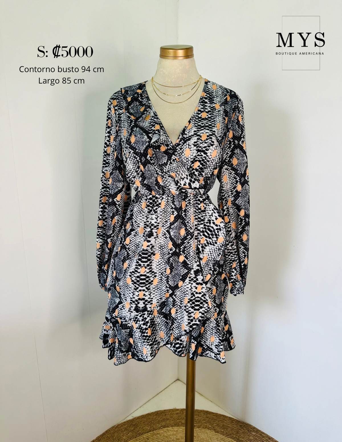 Vestido print