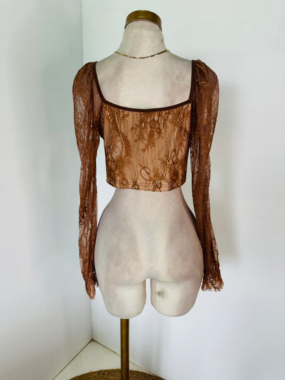 Blusa encaje