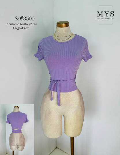 Blusa lila