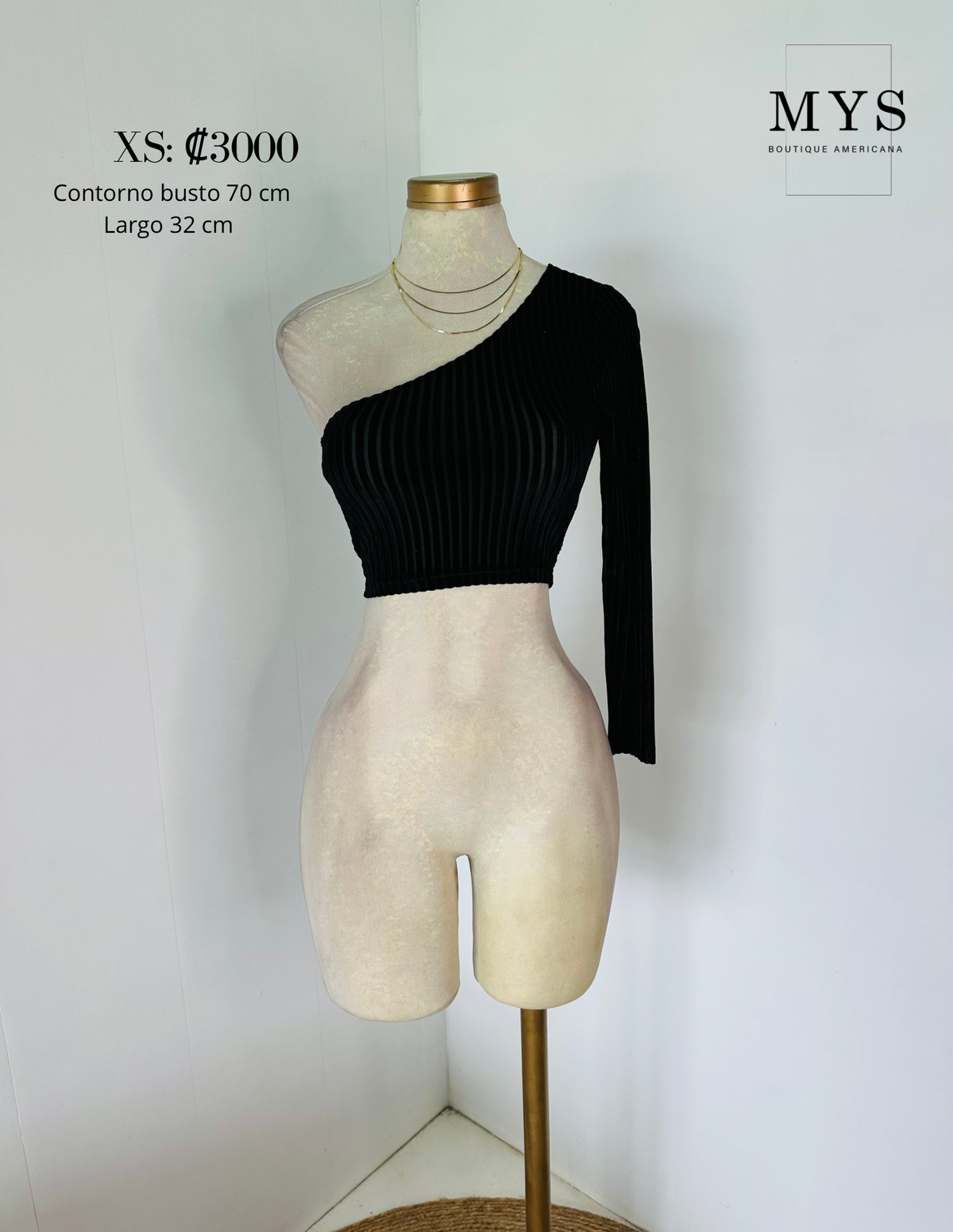 Blusa una manga