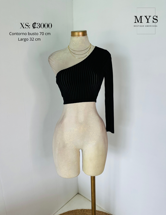 Blusa una manga