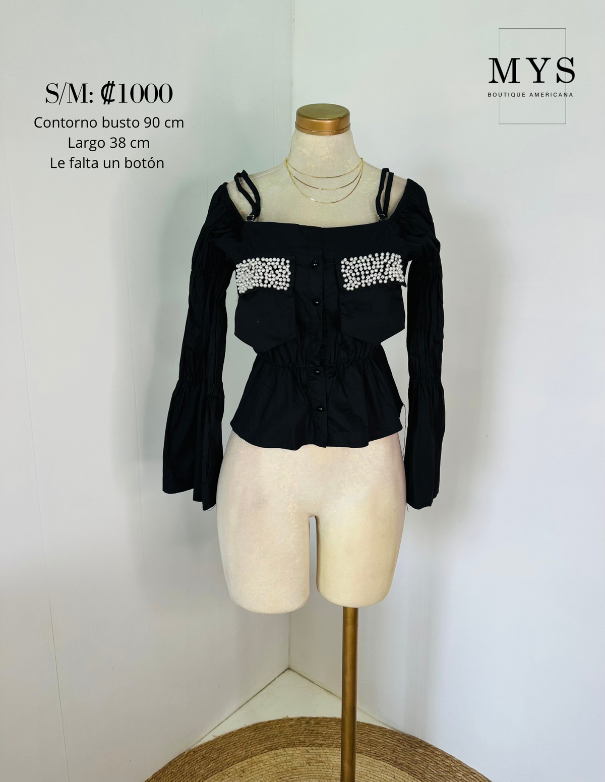 Blusa negra