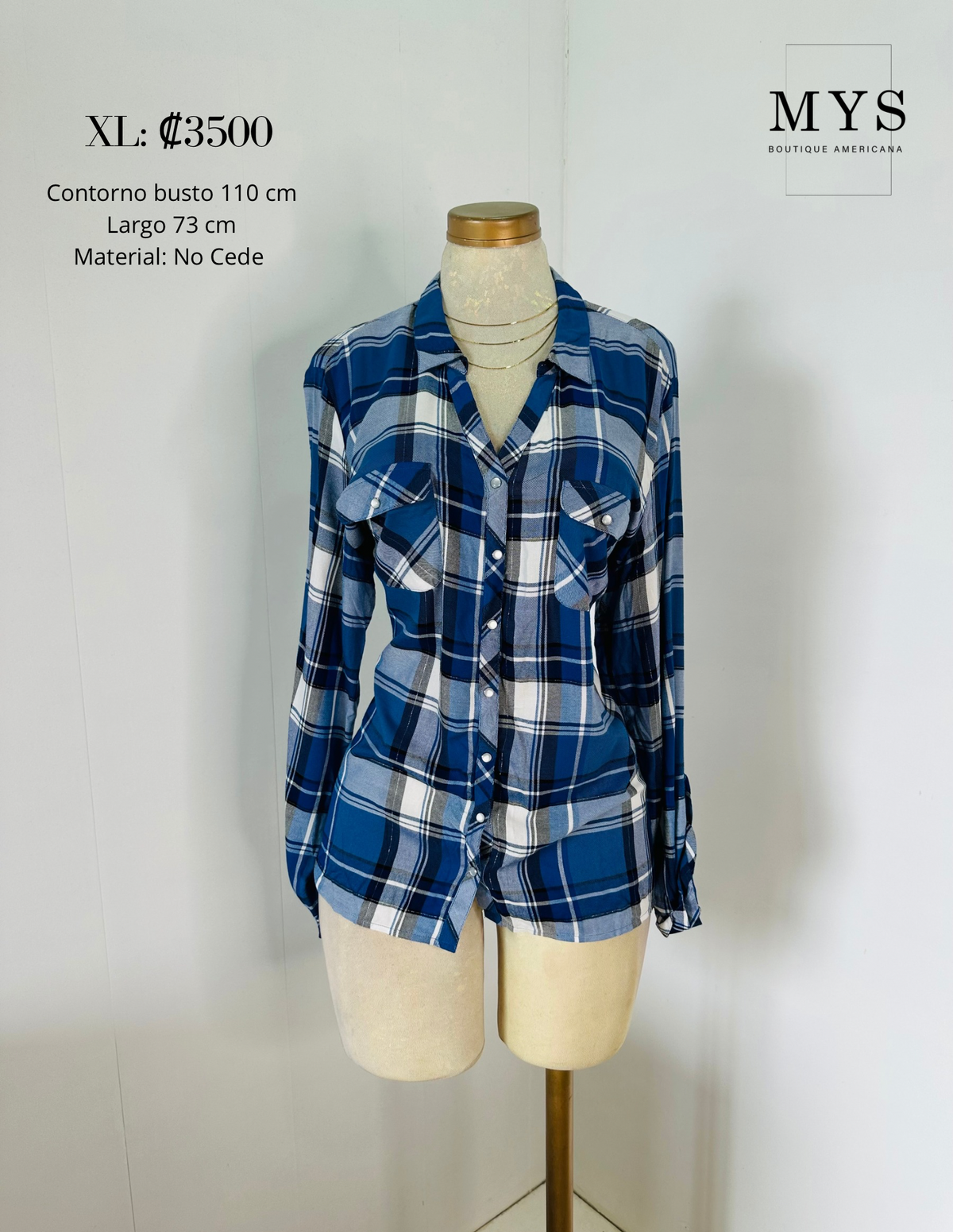 Blusa azul