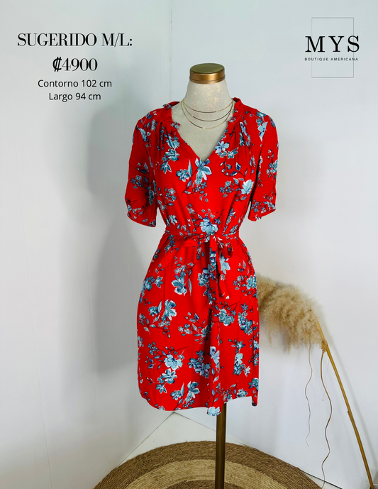 Vestido floreado