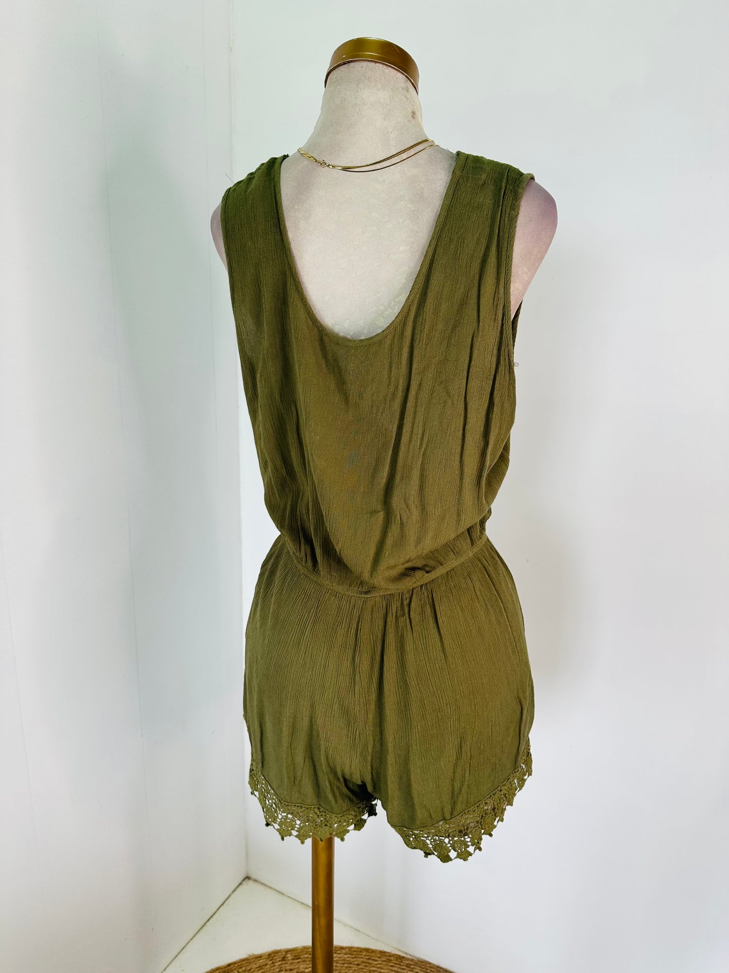 Enterizo verde