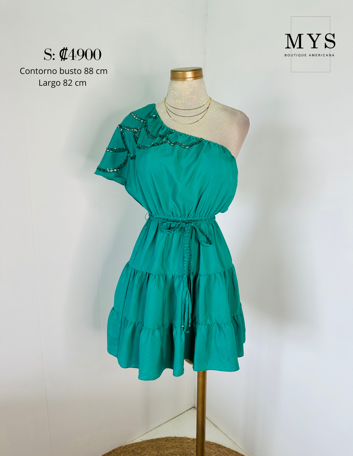 Vestido una manga