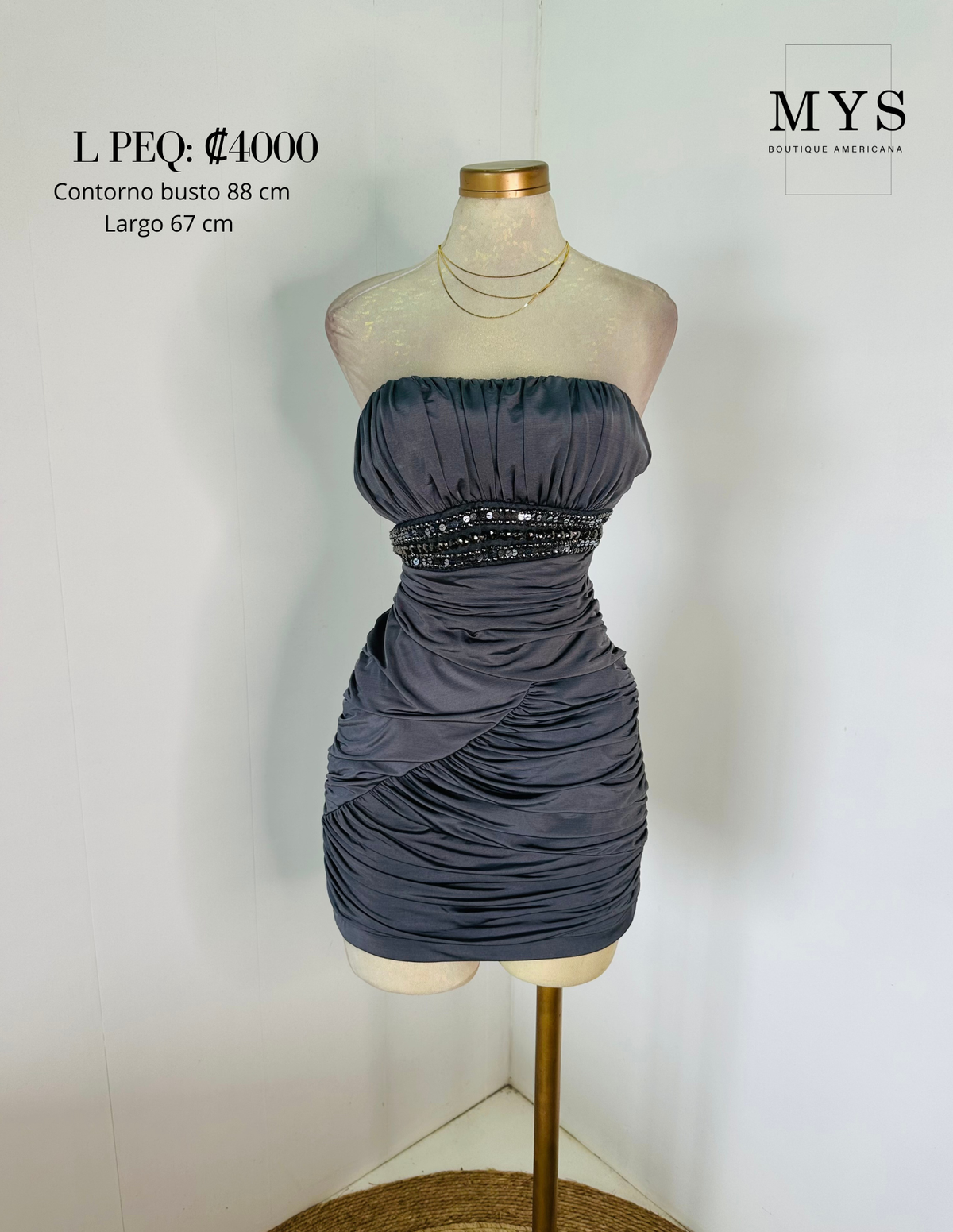 Vestido gris