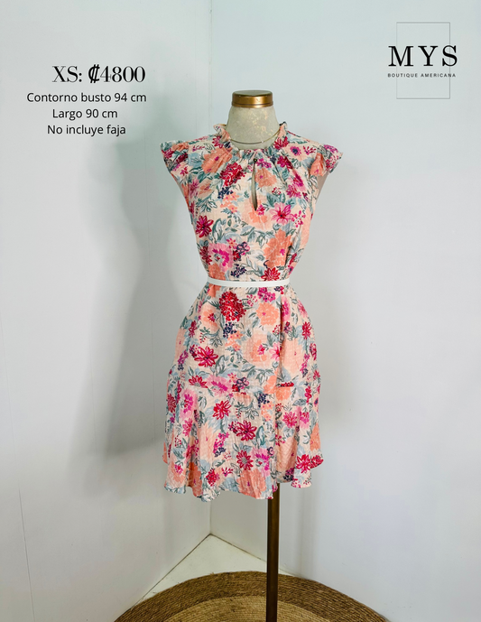 Vestido flores