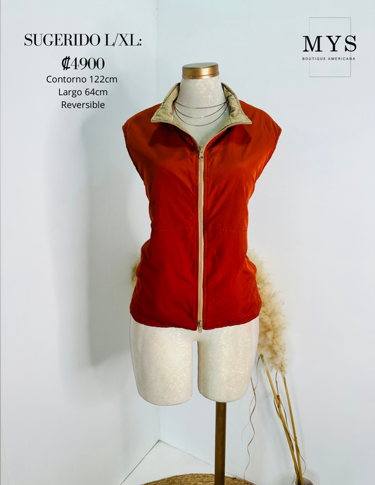 Chaleco reversible
