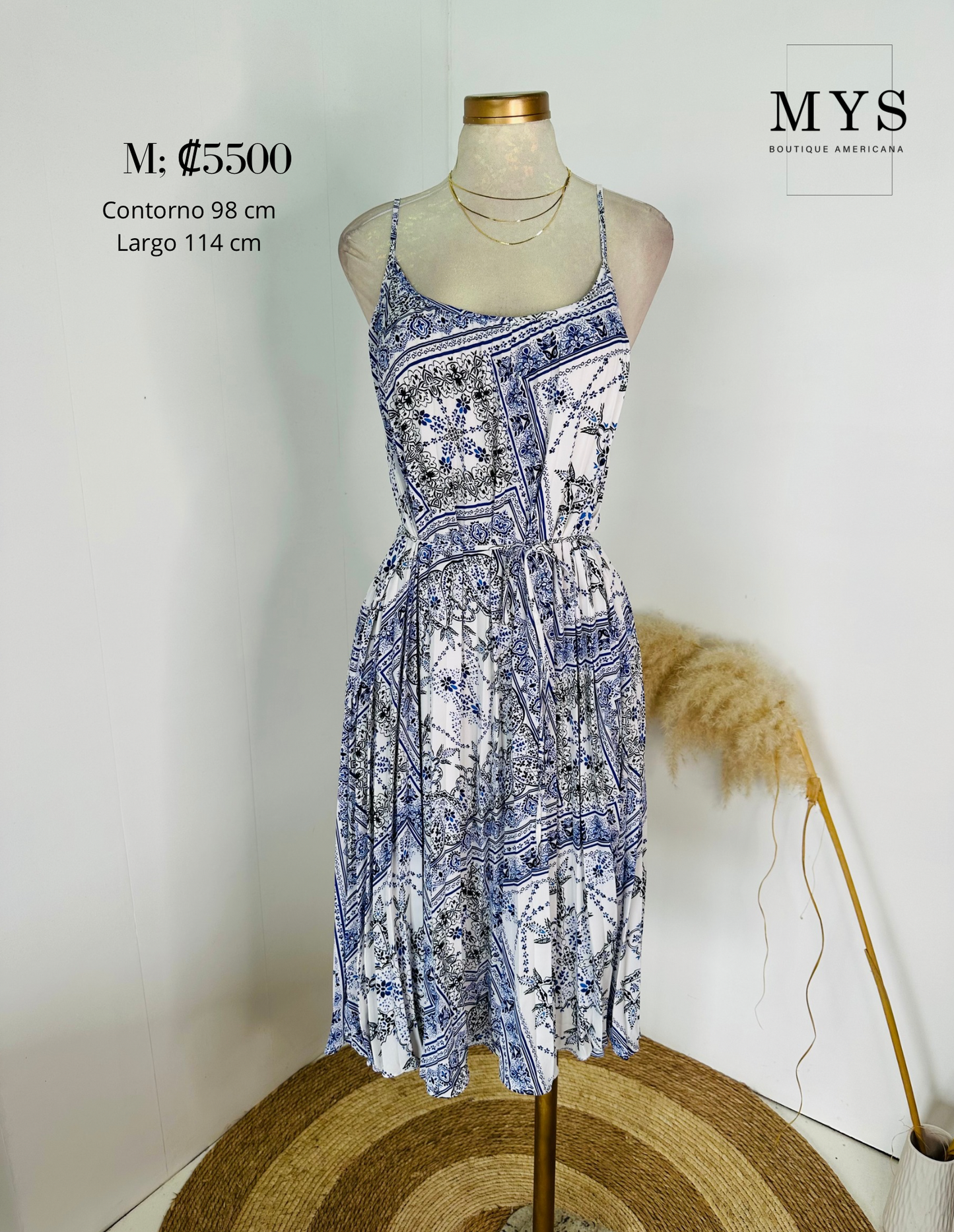 Vestido azul