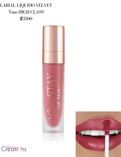 Labial líquido Velvet