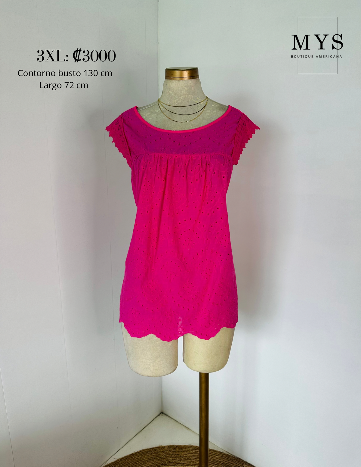 Blusa fucsia