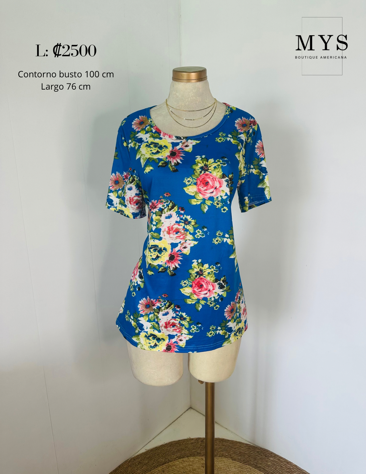 Blusa flores