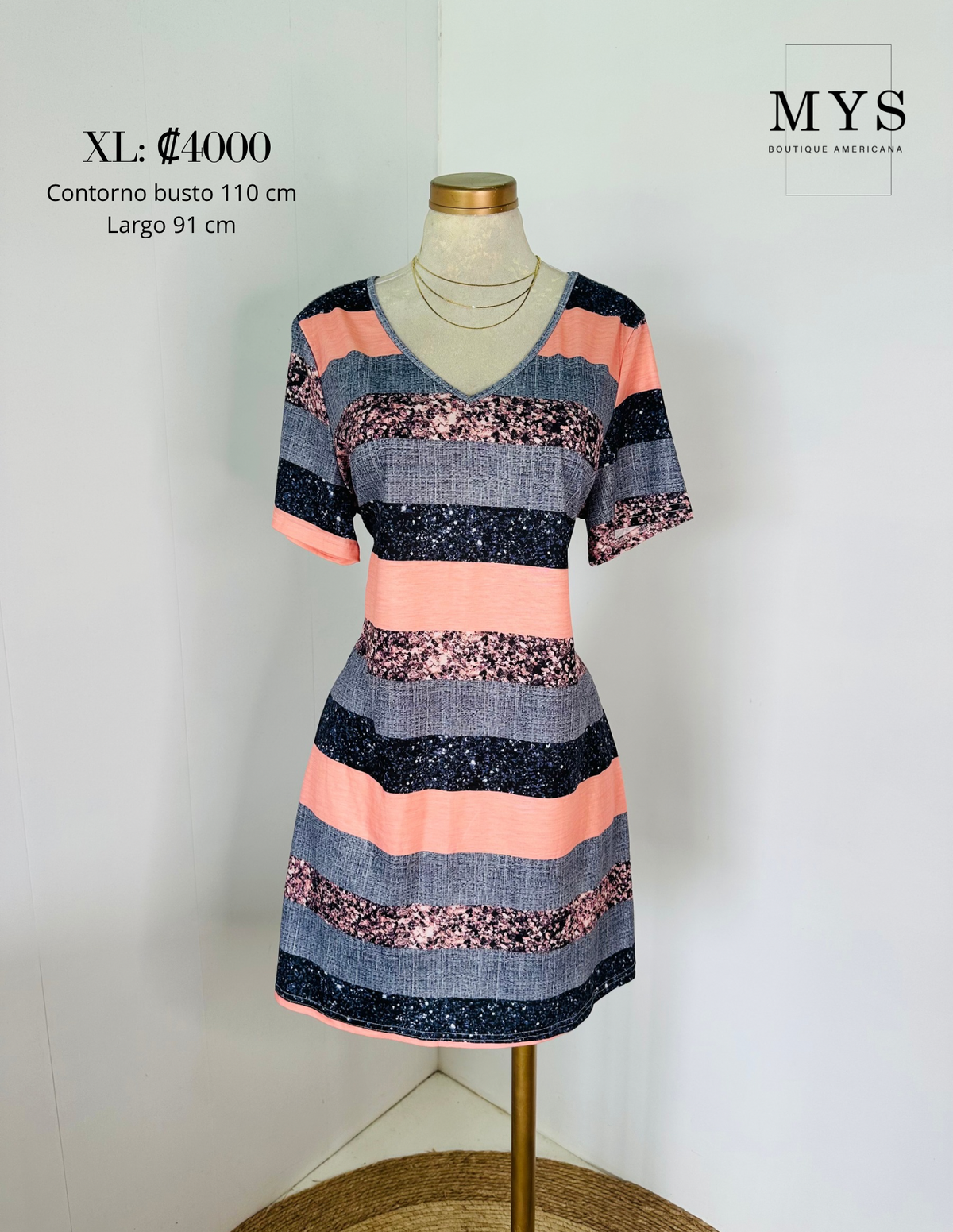 Vestido rayas