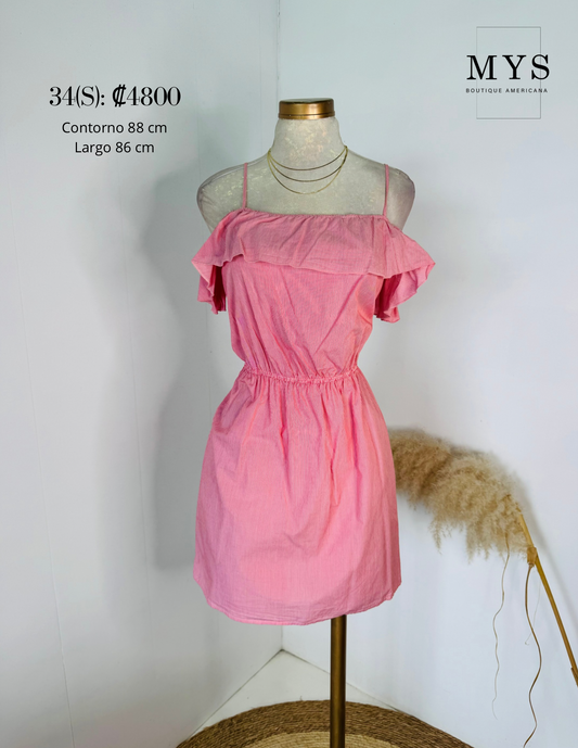 Vestido rosa