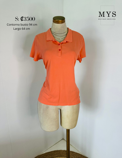 Blusa tipo polo
