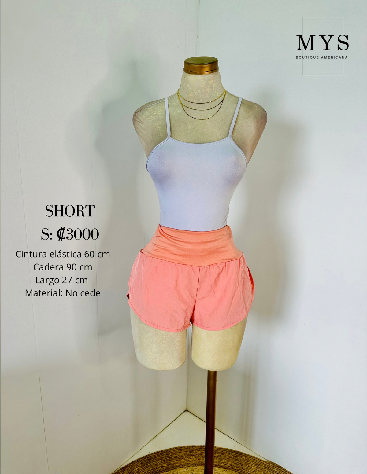 Short deportivo