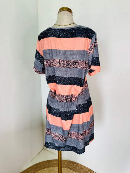 Vestido rayas