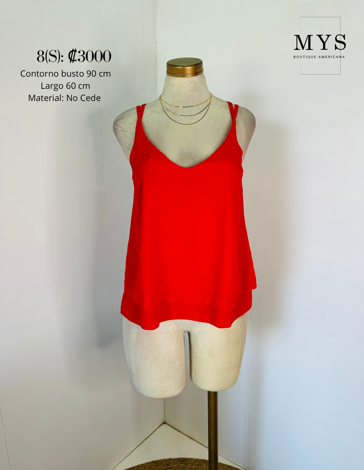Blusa roja