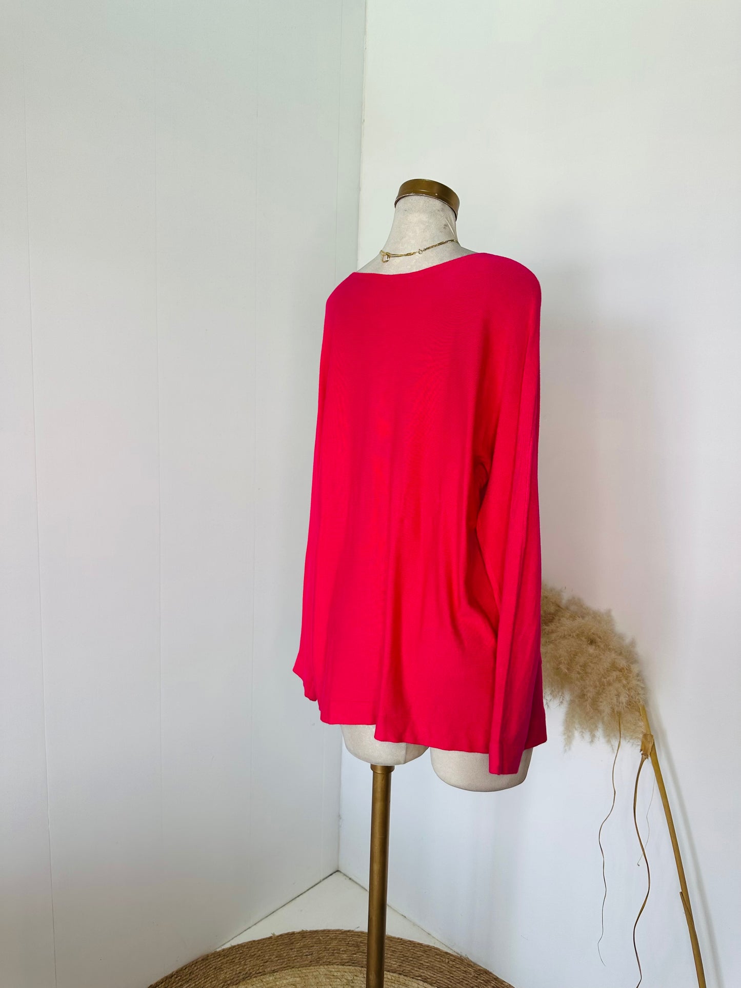 Suéter fucsia