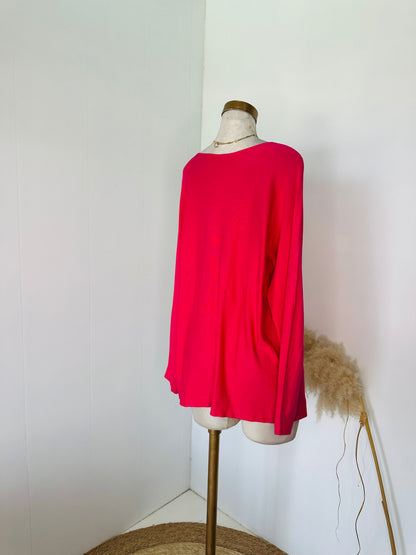 Suéter fucsia