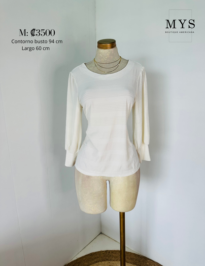 Blusa blanca