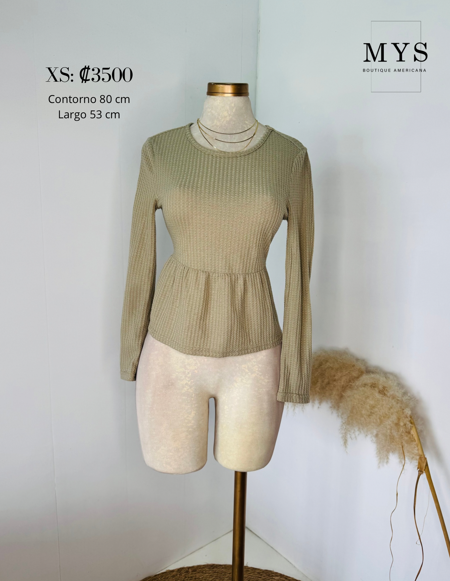 Blusa beish