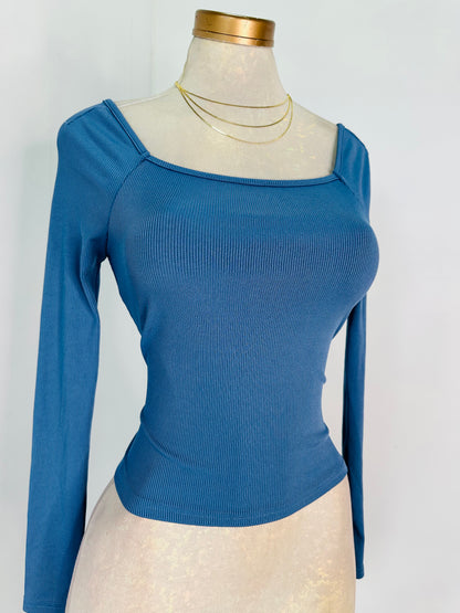 Blusa manga larga