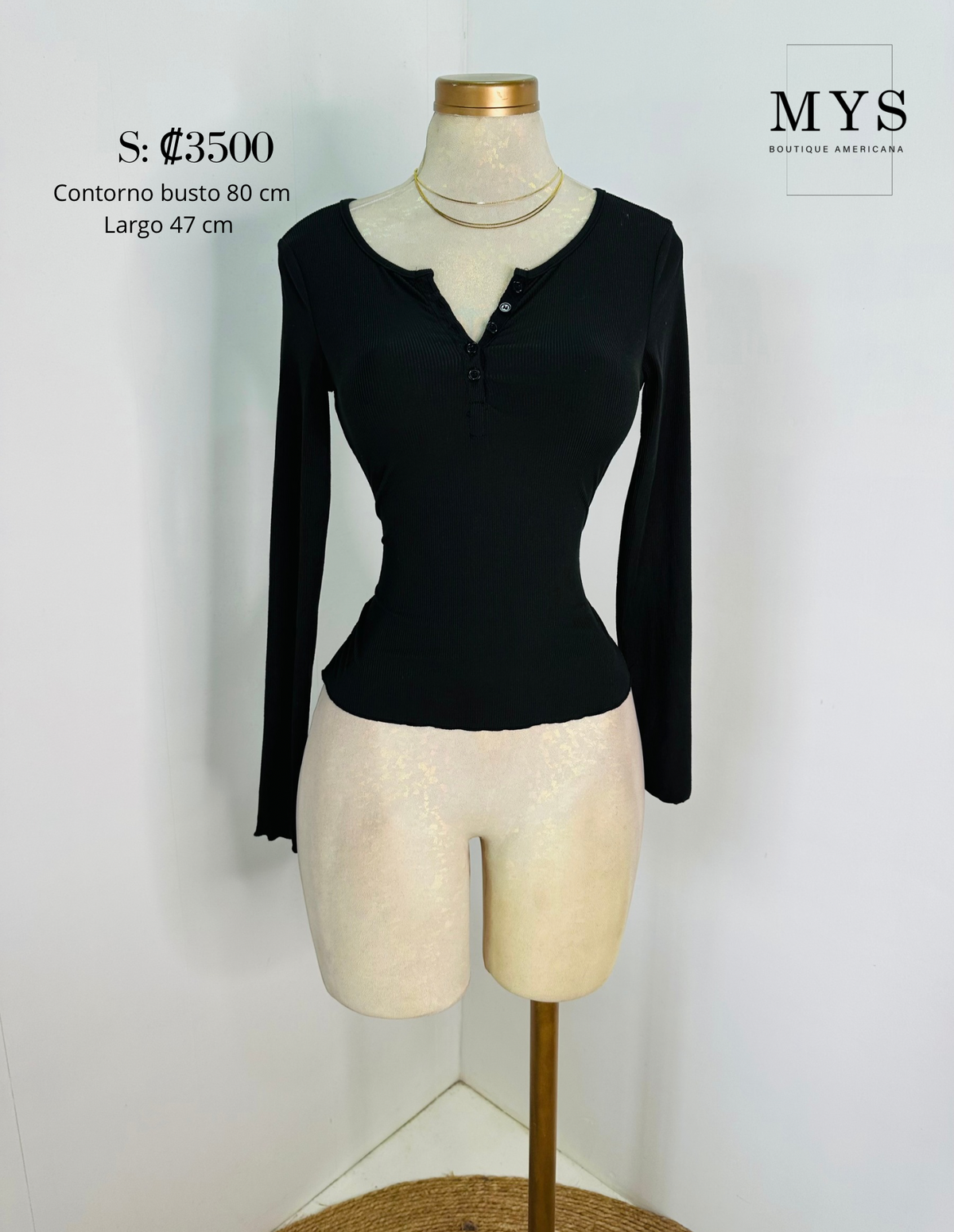 Blusa negra